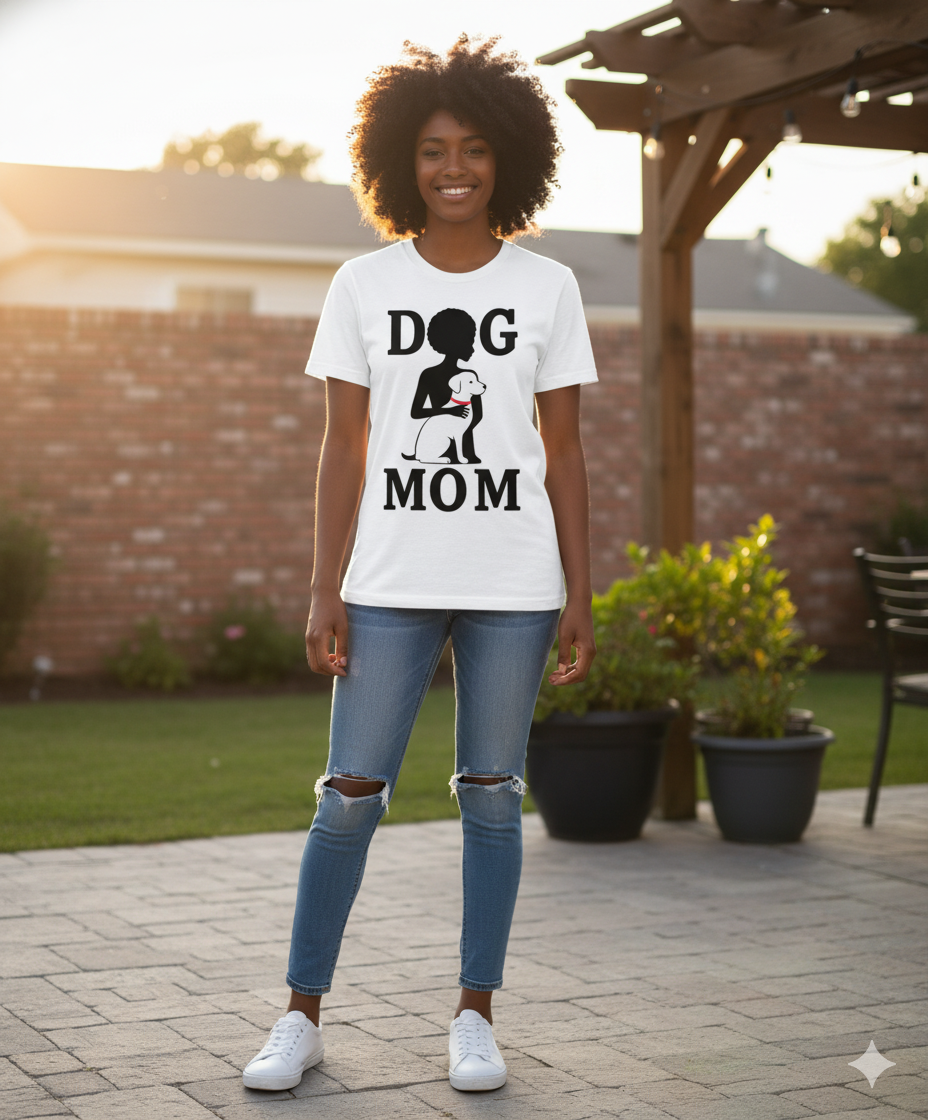 Dog Mom-Silhouette